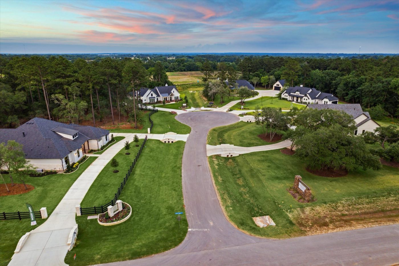 High Meadow aerial